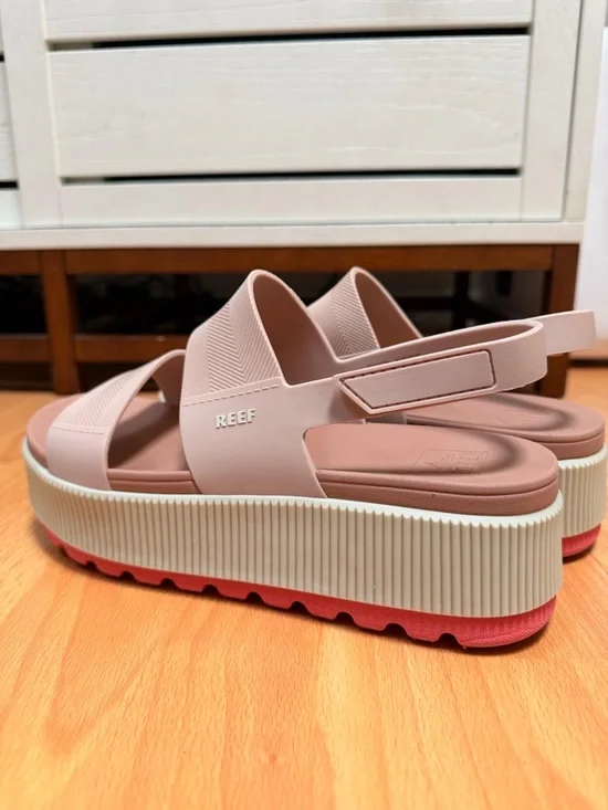 Reef Womens Water Vista Higher Sunset Coral 9 - Picture 3 of 8